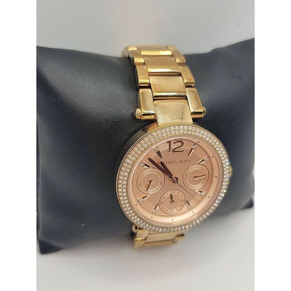 Michael Kors MK6352 Women's Stainless Steel Analog Dial Quartz Wristwatch AM113 - Picture 3 of 10